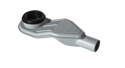 [AQUAECO] AQUAECO Horizontal Floor Drain Adaptor 50 × 40 mm Grey