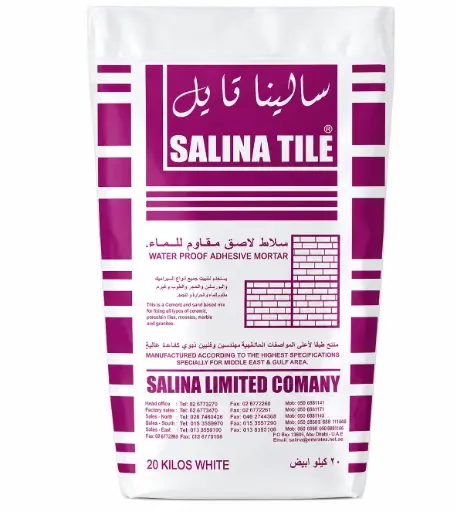 SALINA Tile Glue 20 kg, White
