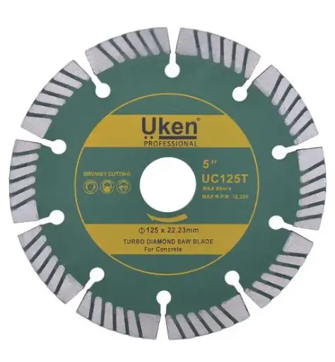 Uken Diamond Cutting Disc, 125 mm