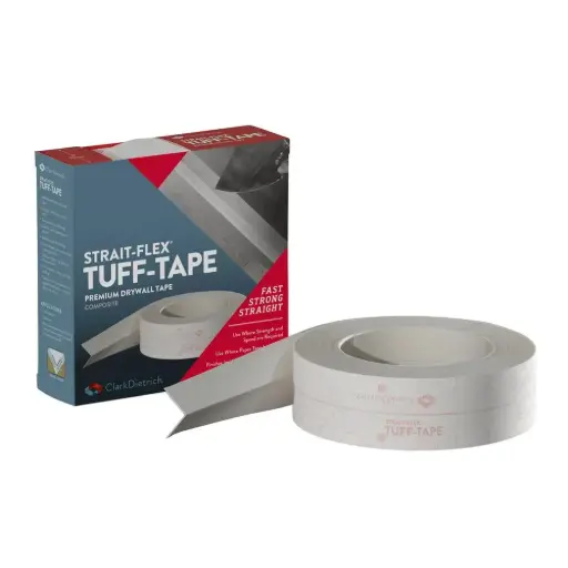 Strait-Flex TT-TUFF PVC Composite Drywall Tape, 51 mm × 30.5 m