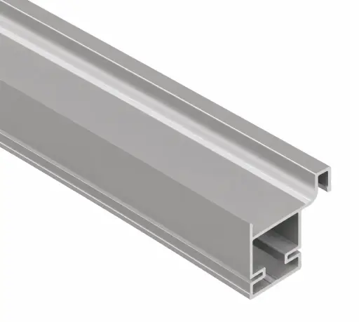 CODE Vertical L-Shape Gola Profile, Matt Champagne, Per Meter