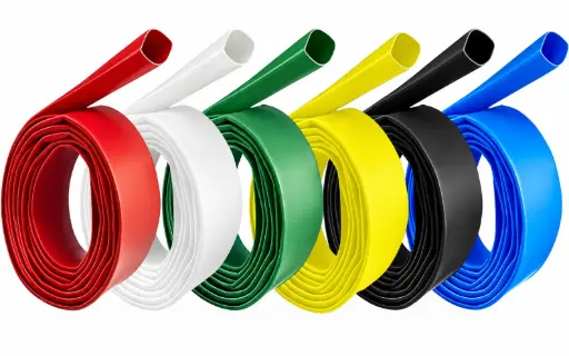 SAINT Heat Shrink Tubing 8 mm, Black (per Meter)