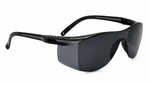 [OX002] Smoke Safety Goggles, Black 