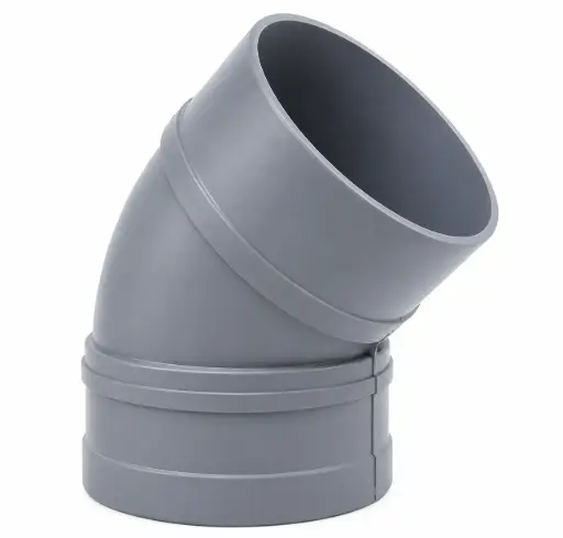 Cosmoplast UPVC 45° Elbow 50 mm, Grey