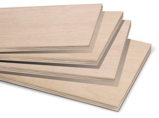 Commercial Plywood Board 1220 × 2440 × 9 mm / Фанера строительная 1220 × 2440 × 9 мм