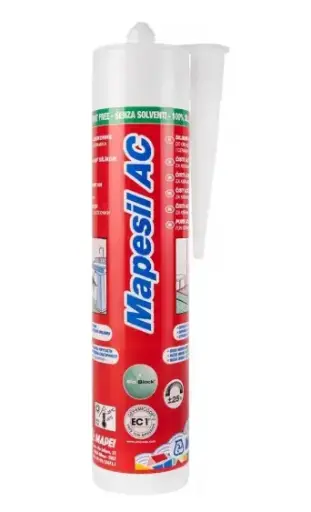 [Mapei AC 100] Mapei Mapesil AC 100 Silicone Sealant 310 ml / Силиконовый герметик Mapei Mapesil AC 100, 310 мл