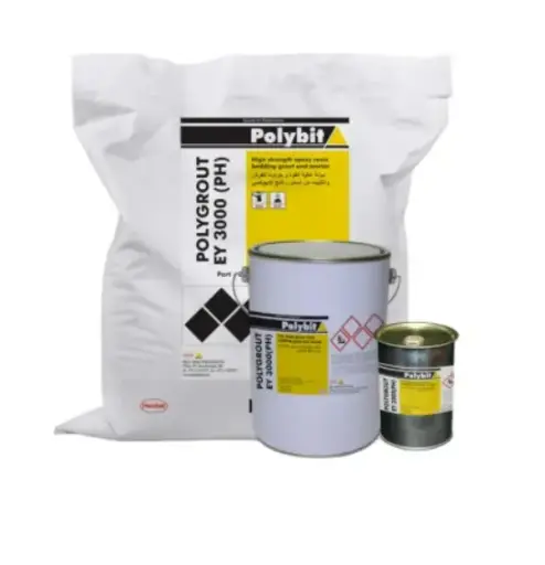 Henkel Polybit Polygrout EY3000(PH) Pile Head Epoxy Bedding Grout, 15 L Kit / Эпоксидный подливочный состав Henkel Polybit Polygrout EY3000(PH) для основания свай, 15 л (комплект)