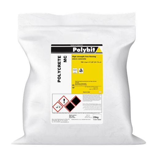 POLYBIT Polycrete MC High-Strength Flowable Microconcrete 25 kg / Высокопрочный литой микро бетон POLYBIT Polycrete MC, 25 кг
