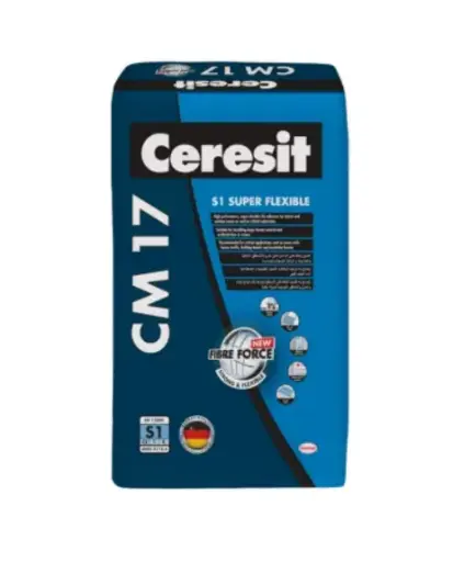 Henkel Polybit Ceresit cm 17 Grey Cementitious Tile Adhesive 25KG