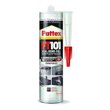 Henkel Pattex Силиконовый герметик 280 ML Прозрачный/Картридж