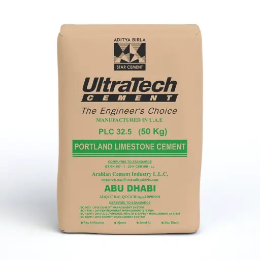 UltraTech PLC Cement, 50 kg Bag