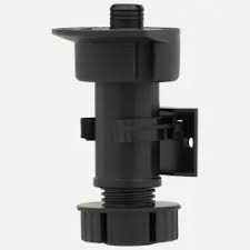 Adjustable Leg PVC STD. 100mm Black