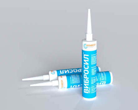 [1177.1001] Vibrosil Vibro-acoustic Sealant 290 ml / Виброакустический герметик Вибросил 290 мл